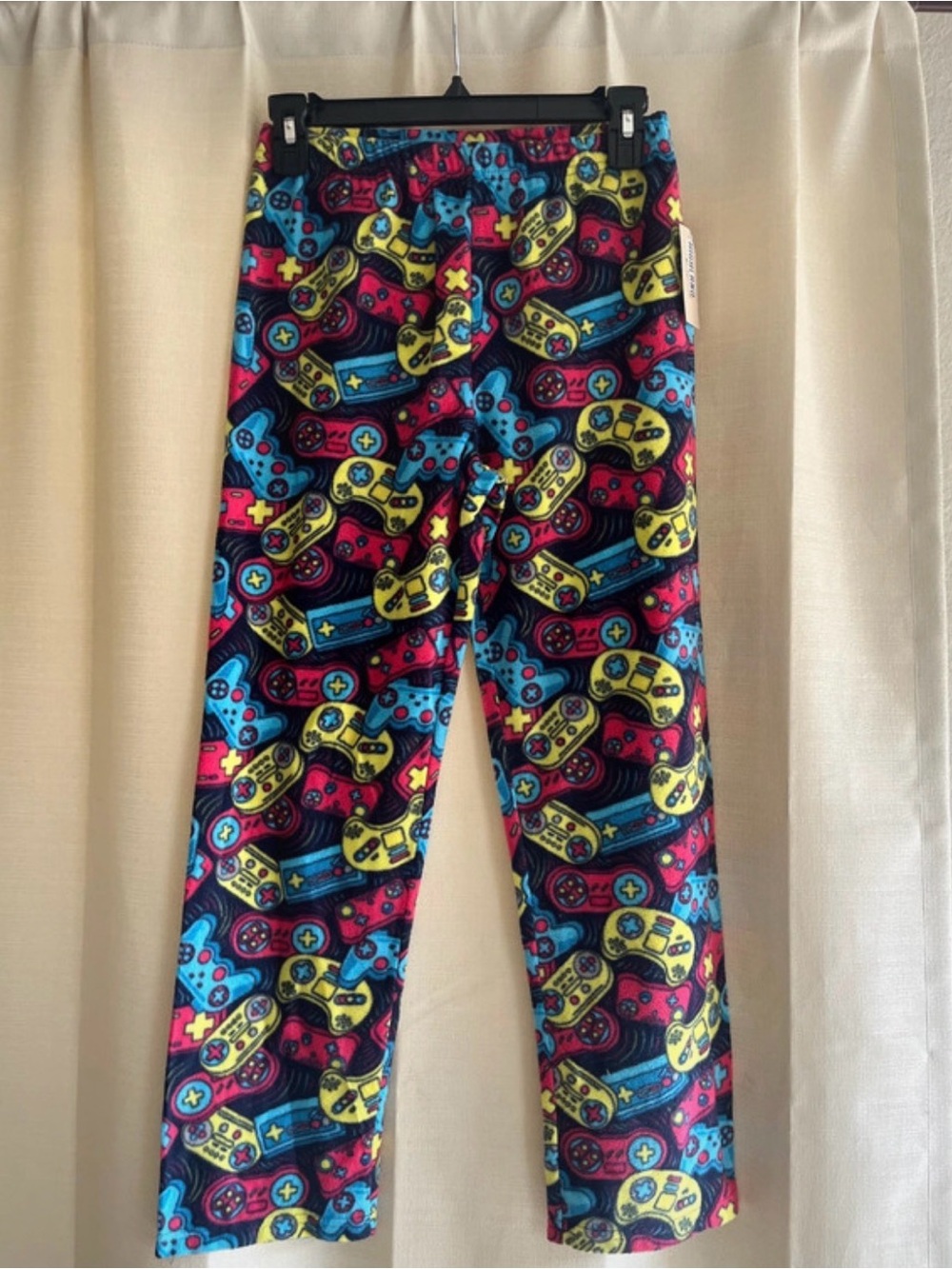 Boys Multicolor Video Game Controller Pajama Pants